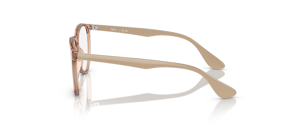 Ray-Ban RB7046 Erika Optics Transparent Brown Frames