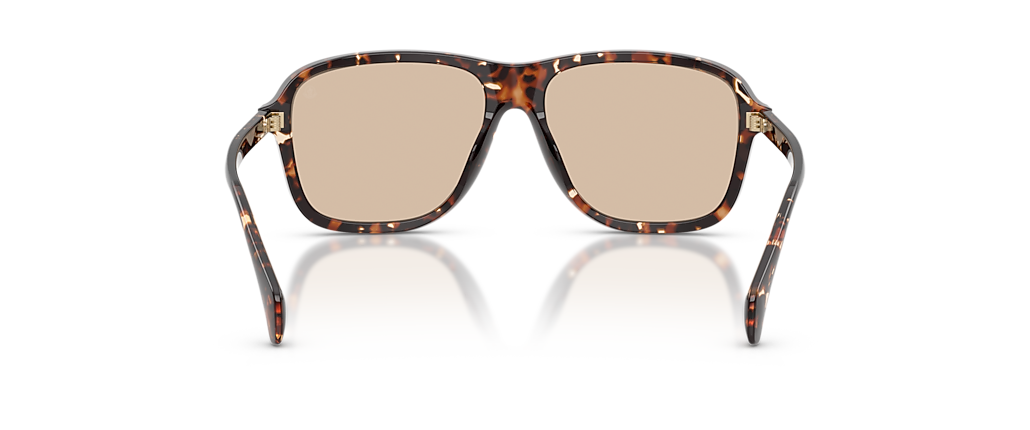 Moncler ME6030F Refrax Shiny Butter Havana Sunglasses
