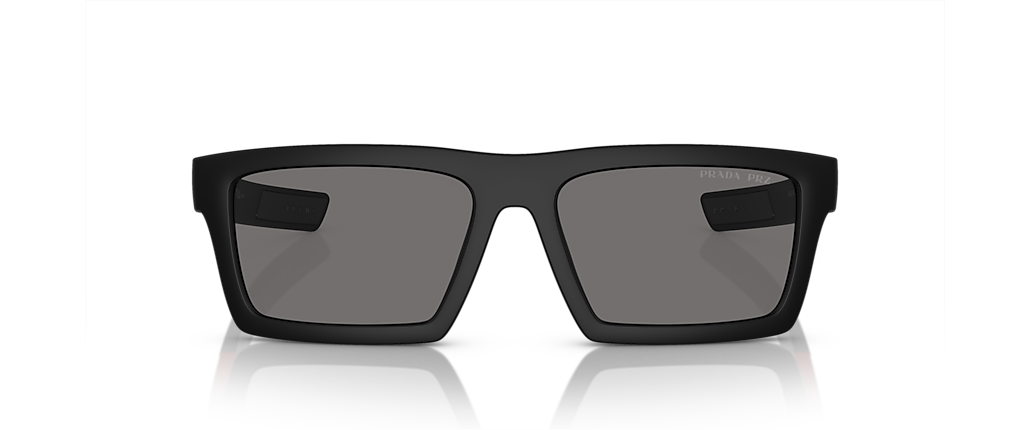 Prada Linea Rossa PS 02ZSU Matte Black Sunglasses