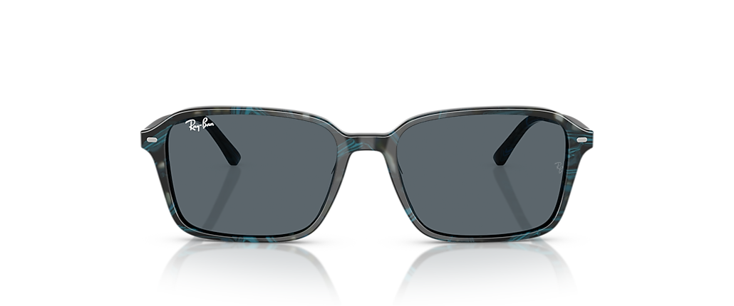 Ray-Ban RB2231 Raimond Transparent Fantasy Blue & Grey Sunglasses