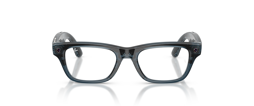 Ray-Ban Ray-Ban Meta (Gen 2) Blayzer Optics Transparent Ocean Blue Ray-Ban Meta Smart Glasses