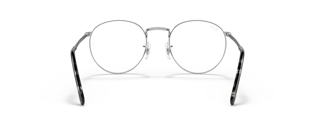 Ray-Ban RB3637V New Round Optics Silver Frames
