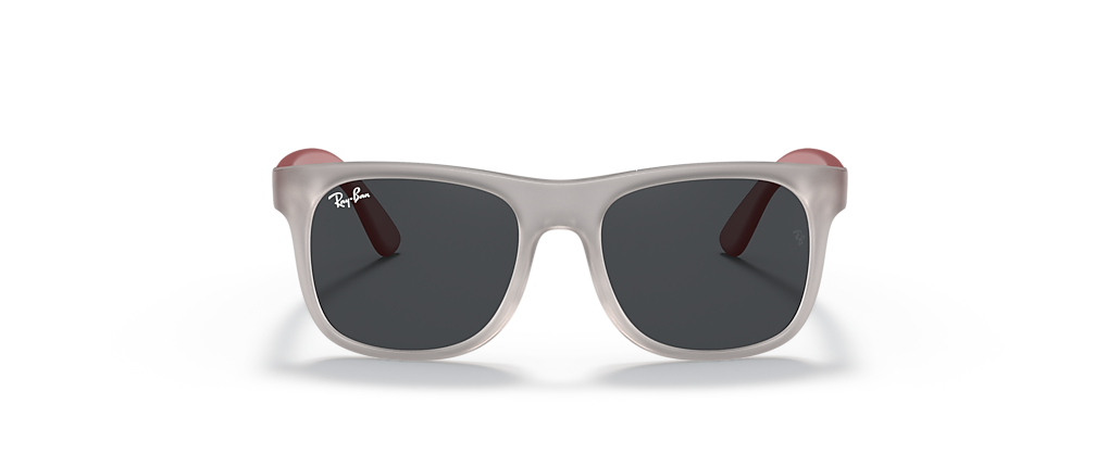 Ray-Ban RB9069S Justin Kids Transparent Grey Sunglasses