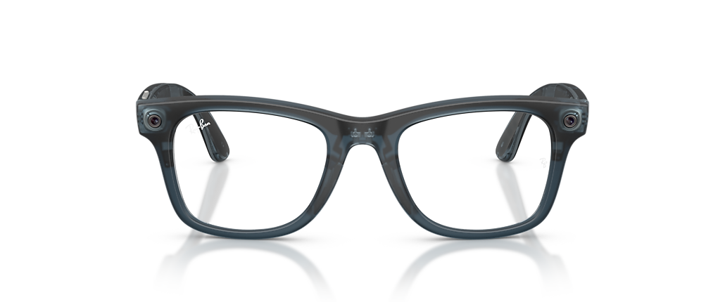 Ray-Ban Ray-Ban Meta (Gen 3) Wayfarer Transparent Ocean Blue Ray-Ban Meta Smart Glasses