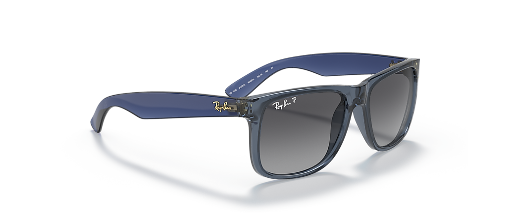 Ray-Ban RB4165 Justin Classic Transparent Blue Sunglasses