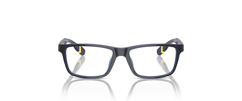 Polo Ralph Lauren PP8547U Shiny Transparent Navy Blue Frames