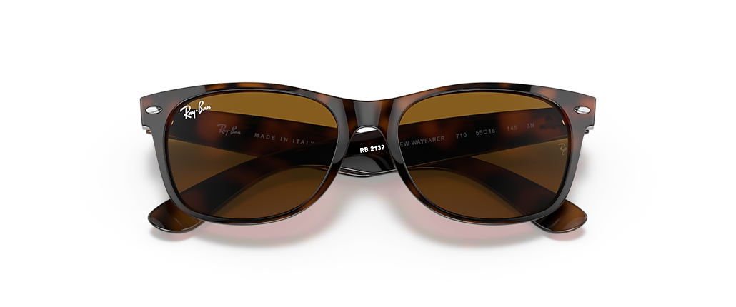 Ray-Ban RB2132 New Wayfarer Classic Light Havana Sunglasses