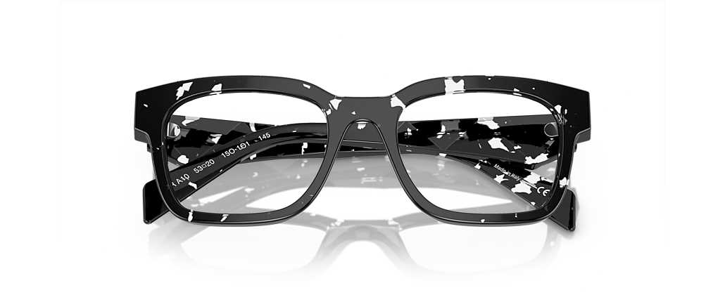 Prada PR A10V Havana Black Transparent Frames