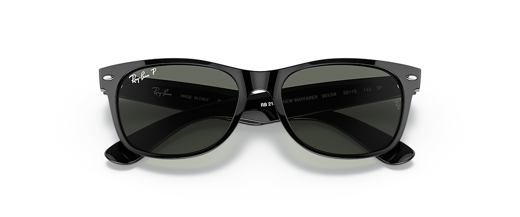 Ray-Ban RB2132 New Wayfarer Classic Black Sunglasses