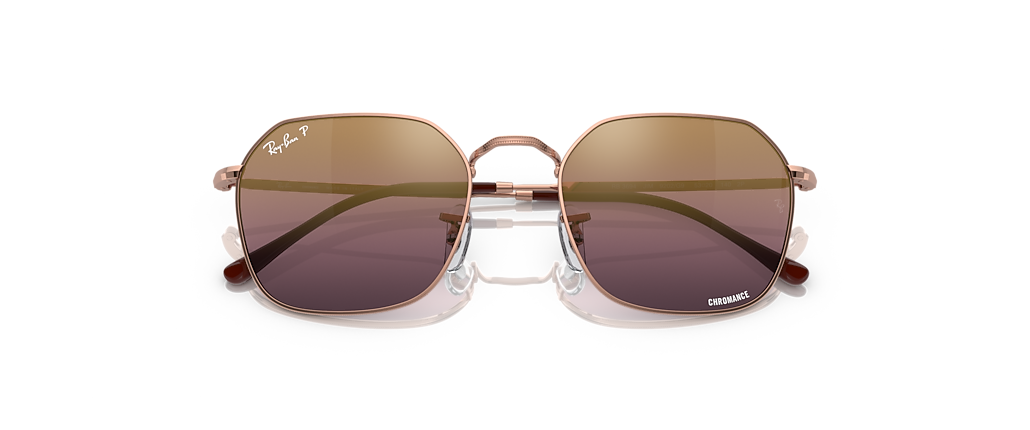 Ray-Ban RB3694 Jim Polarized+ Lenses Rose Gold Sunglasses