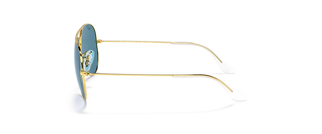 Ray-Ban RB3025 Aviator Classic Polarized+ Lenses Gold Sunglasses