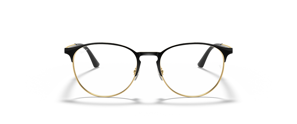 Ray-Ban RB6375 Optics Black On Gold Frames