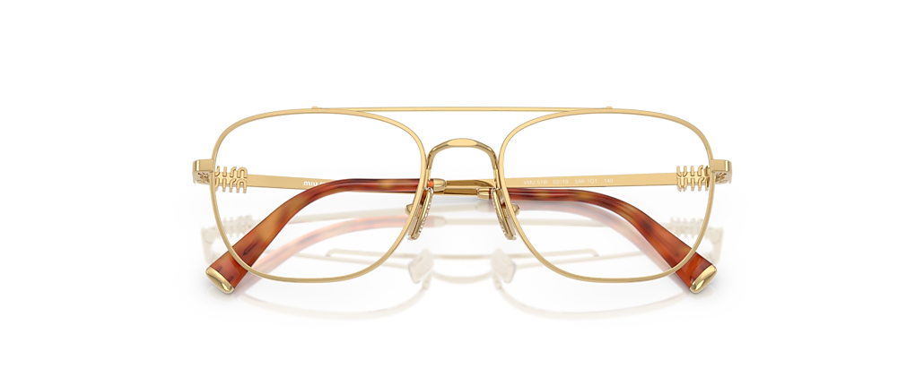 Miu Miu MU 51WV Gold Frames