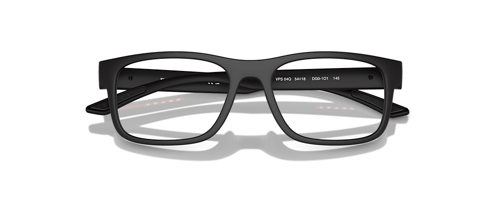 Prada Linea Rossa PS 04QV Black Rubbered Frames