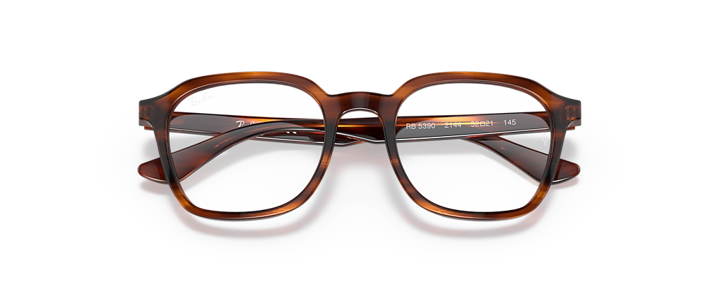 Ray-Ban RB5390 Optics Striped Havana Frames