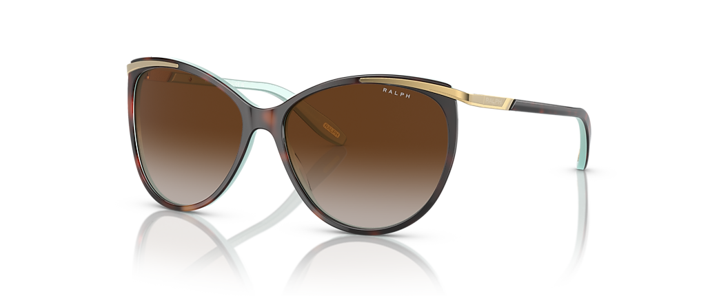 Ralph RA5150 Havana On Acquamarine Sunglasses