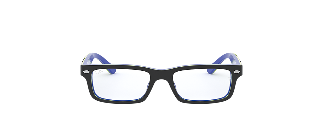 Ray-Ban RB1535 Optics Kids Dark Grey On Blue Frames