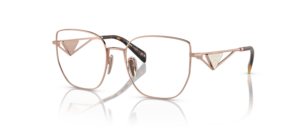 Prada PR A54VD Rose Gold Frames