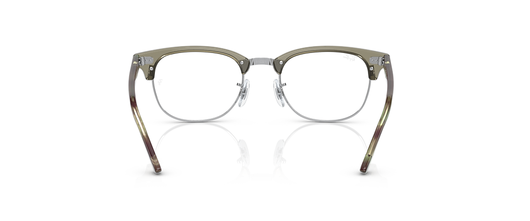 Ray-Ban RB5154 Clubmaster Transparent Green Frames