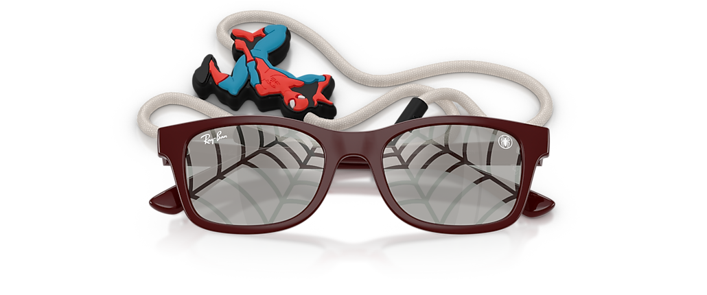 Ray-Ban RB9086S Ray-Ban MARVEL© - Spiderman RB9086S Kids Dark Red Sunglasses