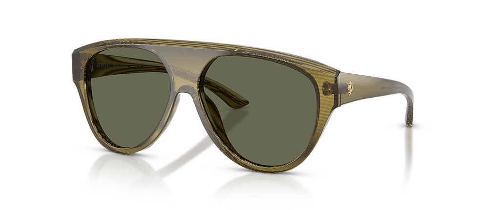 Ferrari FH2024U Striped Green Sunglasses