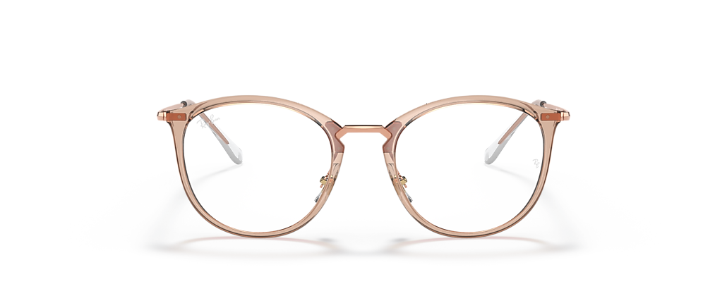Ray-Ban RB7140 Optics Light Brown Frames