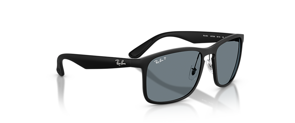 Ray-Ban RB4264 Polarized+ Lenses Matte Black Sunglasses
