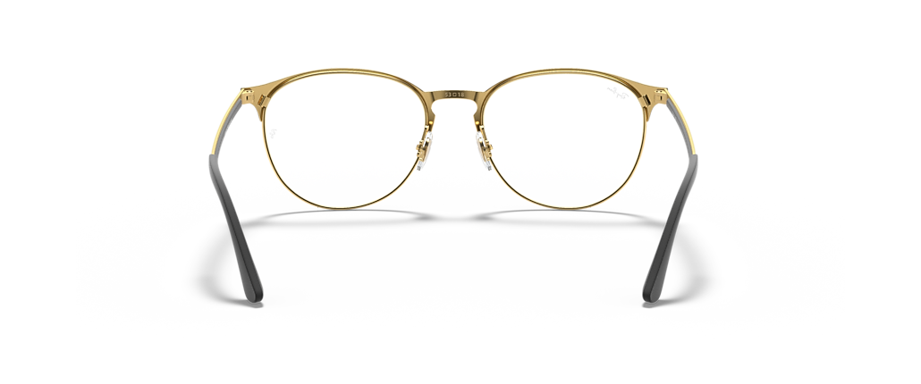 Ray-Ban RB6375 Optics Black On Gold Frames