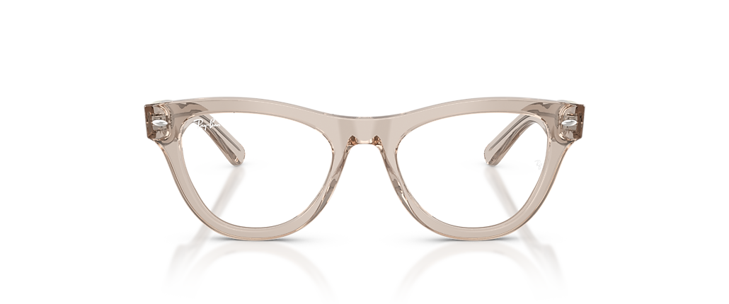 Ray-Ban RB5510 Skyler Optics Transparent Light Brown Frames