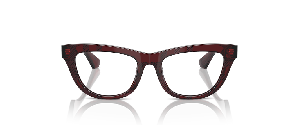 Burberry BE2406U Check Red Frames