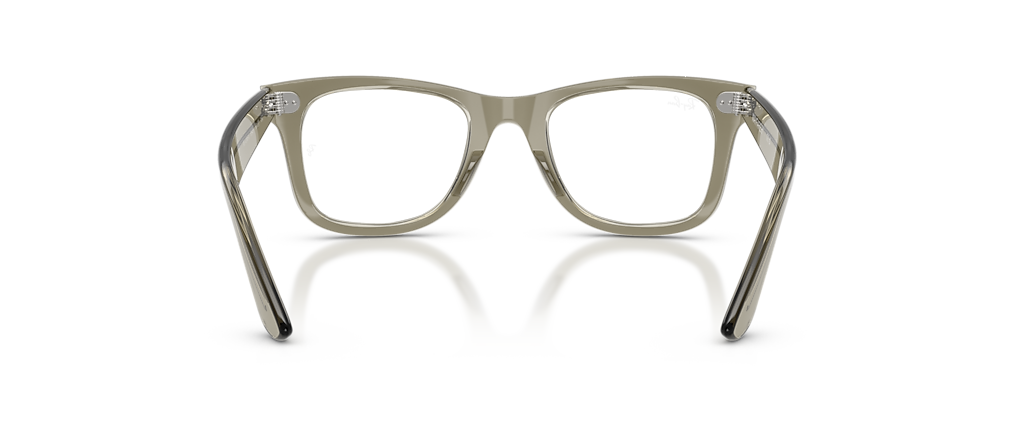 Ray-Ban RB4340V Wayfarer Ease Optics Transparent Green Frames