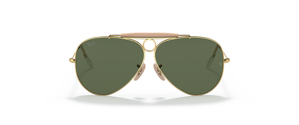 Ray-Ban RB3138 Shooter | Aviation Collection Arista Gold Sunglasses