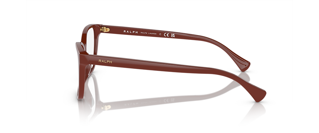 Ralph RA7137U Shiny Brown Red Frames