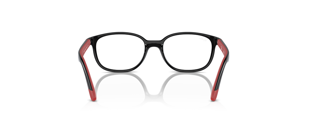 Ray-Ban RB1632 Optics Kids Bio-Based Black On Red Frames