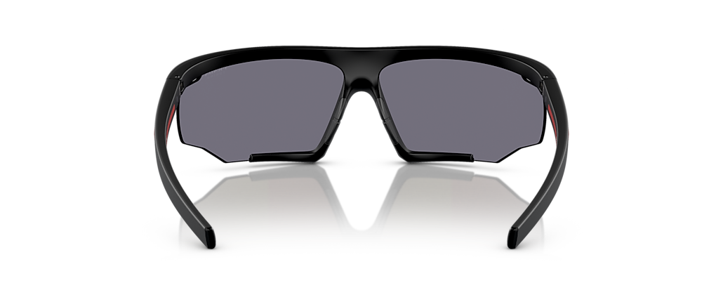 Prada Linea Rossa PS 07YS Black Rubber Sunglasses