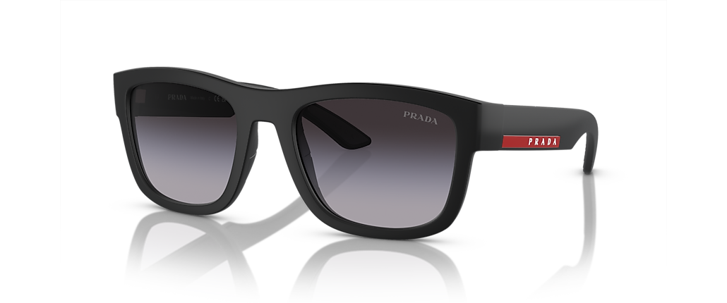 Prada Linea Rossa PS 01ZS Matte Black Sunglasses
