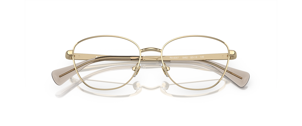 Ralph RA6057 Shiny Pale Gold Frames