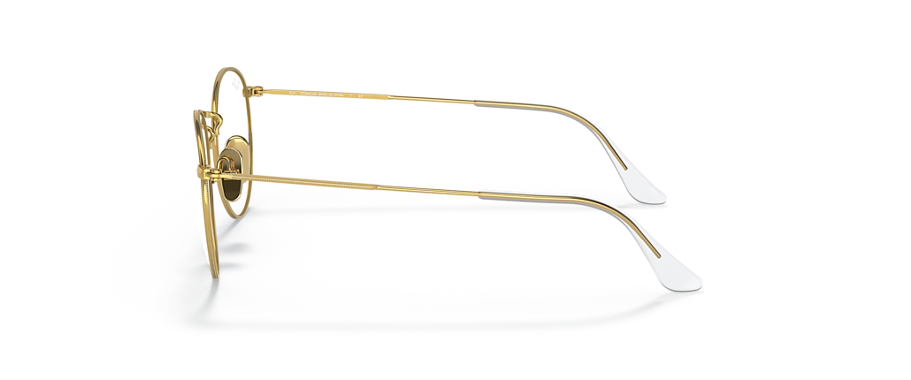 Ray-Ban RB8247V Round Titanium Optics Gold Frames