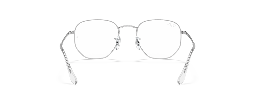 Ray-Ban RB6448 Hexagonal Optics Silver Frames