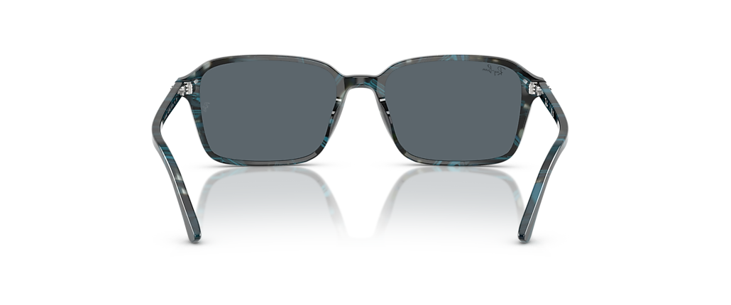 Ray-Ban RB2231F Raimond Transparent Fantasy Blue & Grey Sunglasses
