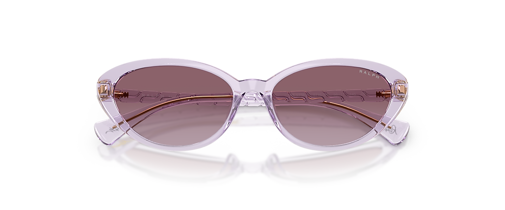 Ralph RA5338U Transparent Violet Sunglasses