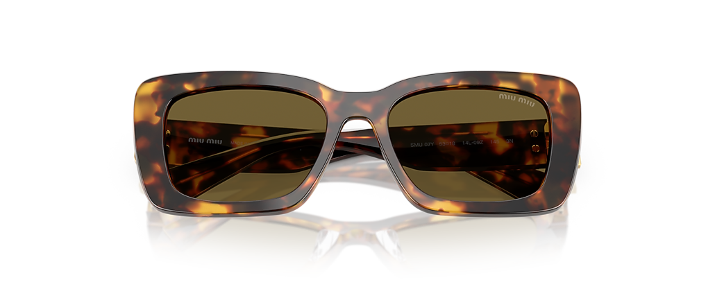 Miu Miu MU 07YS Honey Havana Sunglasses