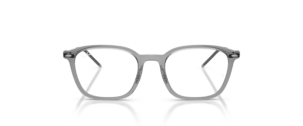 Ray-Ban RB7555 Optics Transparent Grey Frames