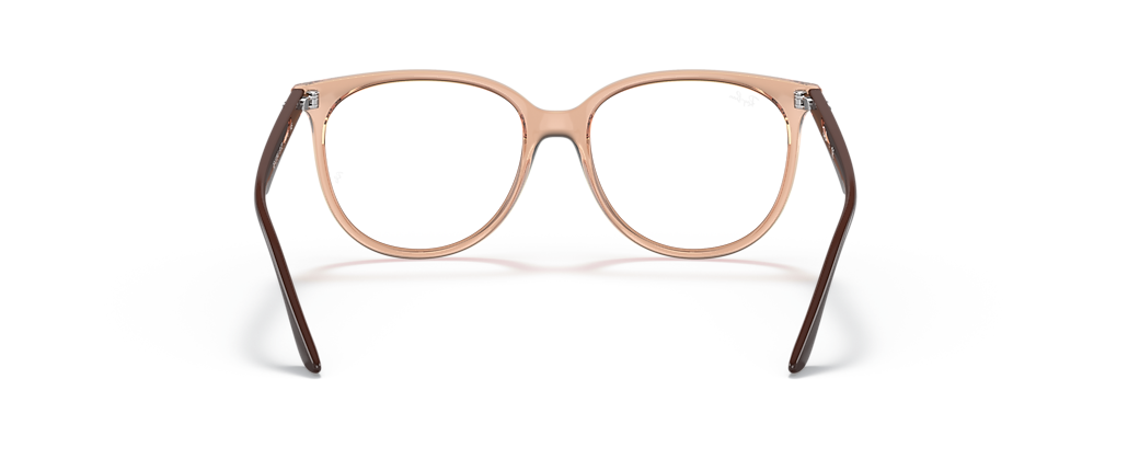 Ray-Ban RB4378V Optics Transparent Brown Frames