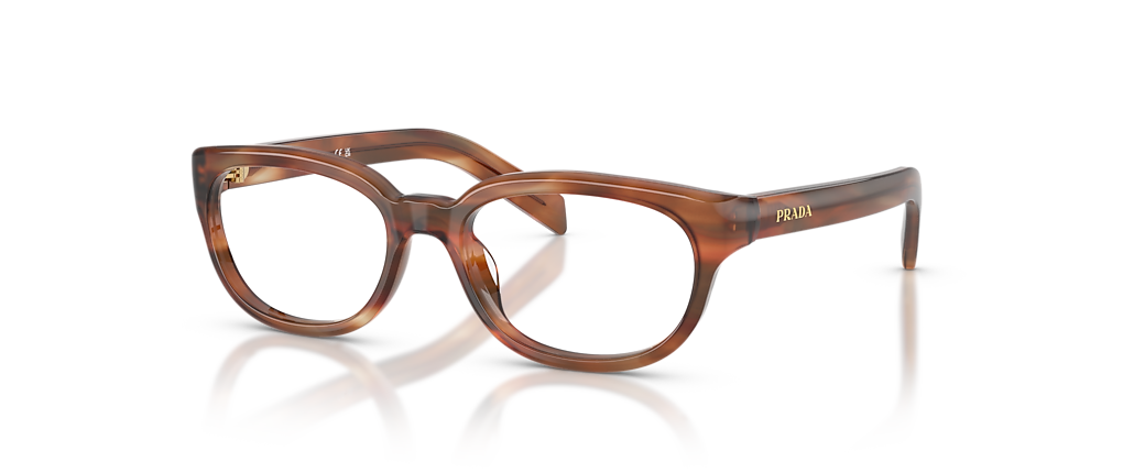 Prada PR D03VU Striped Havana Frames