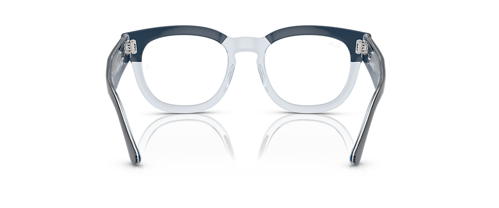 Ray-Ban RB0298V Mega Hawkeye Optics Blue On Transparent Blue Frames