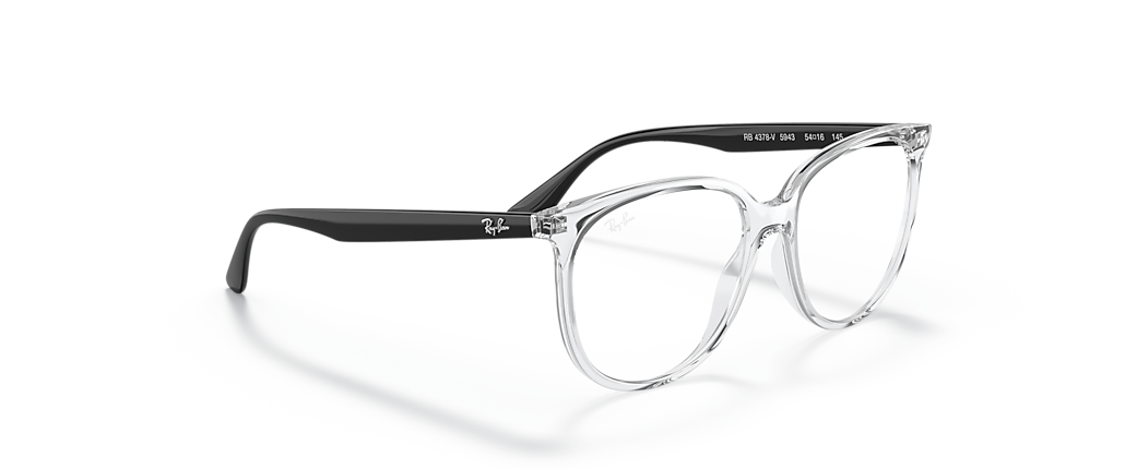 Ray-Ban RB4378V Optics Transparent Frames