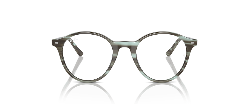Ray-Ban RB5430F RB5430 Optics Striped Green Frames