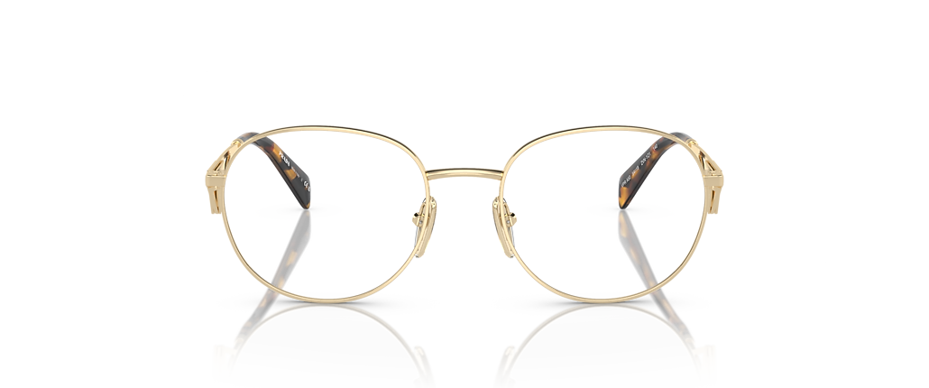 Prada PR A50V Pale Gold Frames