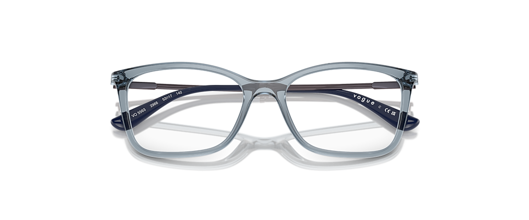 Vogue Eyewear VO5563 Transparent Azure Frames